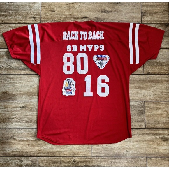 VTG Super Bowl XXIII Super Bowl XXIV Back to Back SB MVPS - Picture 2 of 16